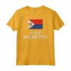 Sint Maarten Flag Vintage I - Maglietta da uomo, donna - Ideale come regalo per Compleanno, Natale, o Giorno dell'Indipendenza