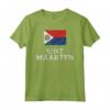 Sint Maarten Flag Vintage I - Maglietta da uomo, donna - Ideale come regalo per Compleanno, Natale, o Giorno dell'Indipendenza