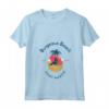 Donna Burgeaux Beach Saint Martin Sint Maarten Maglietta con Collo a V - Ricordo Viaggio Tropicale