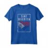 Sint Maarten Maglietta - Il Miglior Paese del Mondo - Souvenir Bandiera di Sint Maarten per Patrioti e Turisti