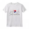 Sint Maarten Heartbeat ECG Pulse Sint Maarten Flag Roots - Maglietta con Bandiera e Radici di Sint Maarten - Ideale per Mostrare Amore e Orgoglio