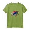 Funny Turtle Sint Maarten Flag Pride - Camicia per Bambini e Felpa con Cappuccio - Ideale per Mostrare l'Orgoglio di Sint Maarten