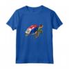 Funny Turtle Sint Maarten Flag Pride - Camicia per Bambini e Felpa con Cappuccio - Ideale per Mostrare l'Orgoglio di Sint Maarten