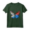 Camicia con Bandiera Farfalla di Sint Maarten - Maglietta Orgoglioso Sint Maartener - Ideale come Regalo o Souvenir