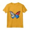 Camicia con Bandiera Farfalla di Sint Maarten - Maglietta Orgoglioso Sint Maartener - Ideale come Regalo o Souvenir