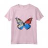 Camicia con Bandiera Farfalla di Sint Maarten - Maglietta Orgoglioso Sint Maartener - Ideale come Regalo o Souvenir