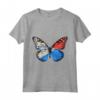 Camicia con Bandiera Farfalla di Sint Maarten - Maglietta Orgoglioso Sint Maartener - Ideale come Regalo o Souvenir