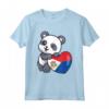 Radici della Bandiera di Sint Maarten - Heart Panda Pride di Sint Maarten Maglietta - Mostra il tuo Orgoglio e Amore per Sint Maarten