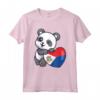 Radici della Bandiera di Sint Maarten - Heart Panda Pride di Sint Maarten Maglietta - Mostra il tuo Orgoglio e Amore per Sint Maarten