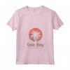 Donna Baia di Saint Martin - Cole Sint Maarten Maglietta con Collo a V - Souvenir Vacanze Esotiche