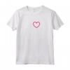 Maglietta minimalista 'I Love Saint Martin' - Design elegante per mostrare orgoglio e amore per Sint Maarten