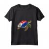 Divertente Tartaruga Sint Maarten Flag Pride - Camicia Orgoglio Bandiera Sint Maarten per Bambini - Ideale per Festa del Papà o Compleanno