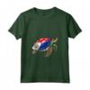 Divertente Tartaruga Sint Maarten Flag Pride - Camicia Orgoglio Bandiera Sint Maarten per Bambini - Ideale per Festa del Papà o Compleanno