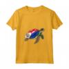 Divertente Tartaruga Sint Maarten Flag Pride - Camicia Orgoglio Bandiera Sint Maarten per Bambini - Ideale per Festa del Papà o Compleanno