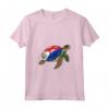 Divertente Tartaruga Sint Maarten Flag Pride - Camicia Orgoglio Bandiera Sint Maarten per Bambini - Ideale per Festa del Papà o Compleanno