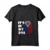 Donna Sint Maarten - È nel mio DNA - Pride Sint Maarten Flag Roots Maglietta con Collo a V - Ideale per Mostrare l'Orgoglio di Sint Maarten
