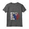 Donna Sint Maarten - È nel mio DNA - Pride Sint Maarten Flag Roots Maglietta con Collo a V - Ideale per Mostrare l'Orgoglio di Sint Maarten