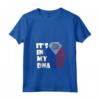 Donna Sint Maarten - È nel mio DNA - Pride Sint Maarten Flag Roots Maglietta con Collo a V - Ideale per Mostrare l'Orgoglio di Sint Maarten