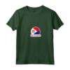 Donna Sint Maarten Country Badge - Maglietta con Collo a V - Mostra il tuo Amore per Sint Maarten con la Bandiera