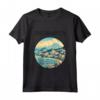 Sint Maarten Scenario Art Deco Maglietta - Design Unico per Viaggiatori e Turisti - Acquista la tua T-shirt Souvenir