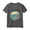 Sint Maarten Scenario Art Deco Maglietta - Design Unico per Viaggiatori e Turisti - Acquista la tua T-shirt Souvenir