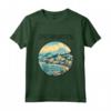 Sint Maarten Scenario Art Deco Maglietta - Design Unico per Viaggiatori e Turisti - Acquista la tua T-shirt Souvenir