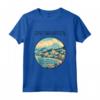 Sint Maarten Scenario Art Deco Maglietta - Design Unico per Viaggiatori e Turisti - Acquista la tua T-shirt Souvenir