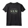 HapTiger: SXM (Saint-Martin, Sint Maarten) Maglietta - Souvenir Leggero con Taglio Classico per Ricordare l'Isola