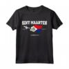 St Maarten Bandiera e Mappa - Tee Maglietta con Coordinate Geografiche - Ideale per la Festa Nazionale e il Patrimonio di St Maarten