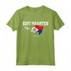 St Maarten Bandiera e Mappa - Tee Maglietta con Coordinate Geografiche - Ideale per la Festa Nazionale e il Patrimonio di St Maarten