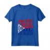 Donna Straight Outta Sint Maarten Maartener Creole - Maglietta con Collo a V - Ideale per Natale, Festa del Ringraziamento e Regali Culturali