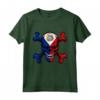 Sint Maarten Skull Pride Bandiera - Maglietta Radici Souvenir di Sint Maarten - Ideale per Mostrare il Tuo Amore