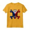 Sint Maarten Skull Pride Bandiera - Maglietta Radici Souvenir di Sint Maarten - Ideale per Mostrare il Tuo Amore
