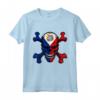 Sint Maarten Skull Pride Bandiera - Maglietta Radici Souvenir di Sint Maarten - Ideale per Mostrare il Tuo Amore