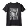 Straight Outta Sint Maarten - Grande Maglietta da Viaggio e Idea Regalo - Perfetta per Appassionati di Sint Maarten e Viaggiatori