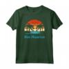 Sint Maarten Tropical Vacanza Groovy Retro Caraibi Maglietta - Souvenir Esotico per la Tua Vacanza