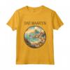 Sint Maarten Scenario Art Deco Maglietta - Design Unico per Amanti dell'Arte e Viaggiatori - Acquista Maglietta Souvenir