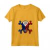 Donna Sint Maarten Skull Pride Bandiera Roots Souvenir Maglietta - Ideale per Mostrare il tuo Orgoglio di Sint Maarten