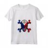 Donna Sint Maarten Skull Pride Bandiera Roots Souvenir Maglietta - Ideale per Mostrare il tuo Orgoglio di Sint Maarten