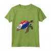 Funny Turtle Sint Maarten Flag Pride - Bambini Maglia a Manica - Ideale per Orgoglio Sint Maarten e Feste della Famiglia