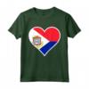 Sint Maarten Bandiera Cuore - Love Sint Maarten Maglietta Patriottica per Mostrare il Tuo Sostegno e Amore - Ideale per Viaggi e Regali di Compleanno