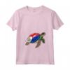 Donna Funny Turtle Sint Maarten Flag Pride Camicia - Ideale per Orgoglio di Sint Maarten e Regali - Maglietta per Famiglia e Amici