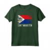 Sint Maarten Flag Pride Vintage - Maglietta Root Gift per Cittadini Americani di Sint Maarten - Ideale per Supportare la Squadra Nazionale di Calcio