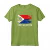Sint Maarten Flag Pride Vintage - Maglietta Root Gift per Cittadini Americani di Sint Maarten - Ideale per Supportare la Squadra Nazionale di Calcio