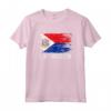 Sint Maarten Flag Pride Vintage - Maglietta Root Gift per Cittadini Americani di Sint Maarten - Ideale per Supportare la Squadra Nazionale di Calcio