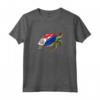 Funny Turtle Sint Maarten Flag Pride - Camicia per Bambini con Maniche Raglan - Ideale per Mostrare Orgoglio di Sint Maarten