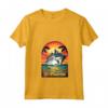Donna Crociera sull'Isola dei Caraibi a Sint Maarten - T-shirt per Vacanze in Famiglia con Collo a V e Design Retro