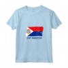 Donna Bandiera Vintage Sint Maarten Maglietta con Collo a V - Stile unico per gli amanti dei viaggi
