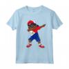 Dabbing Boy Sint Maarten Flag Kids Dab Dance Maglietta - Trendy Graphic Tee for Men, Women, and Kids