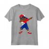 Dabbing Boy Sint Maarten Flag Kids Dab Dance Maglietta - Trendy Graphic Tee for Men, Women, and Kids